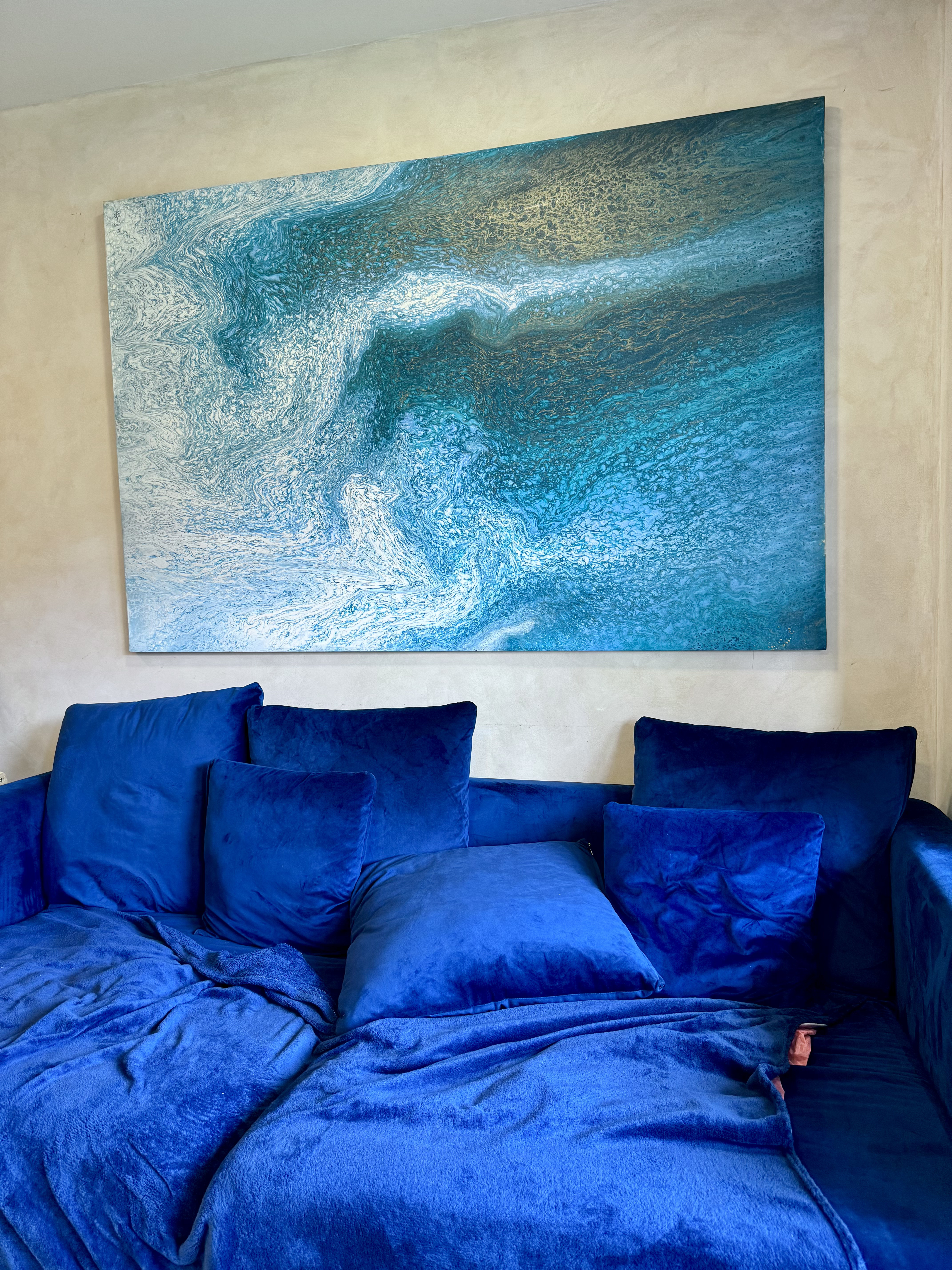 A commissioned piece at home